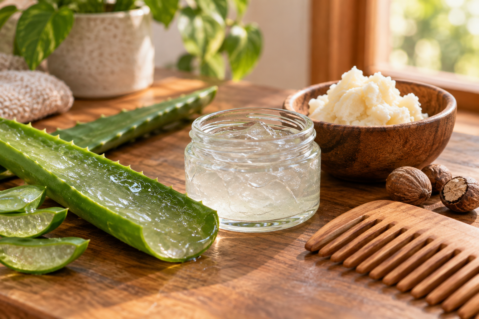 L'aloe vera sur cheveux crépus et frisés : bien l'utiliser sans les dessécher