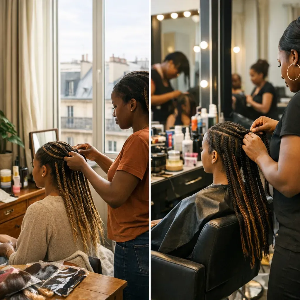 Où faire des tresses à Paris, à domicile ou en salon&nbsp;?