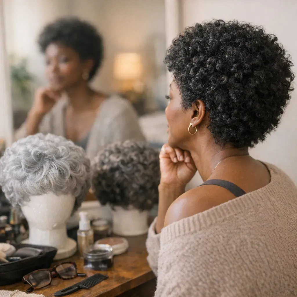 More about this look : prix, wig et options avant de passer au gris