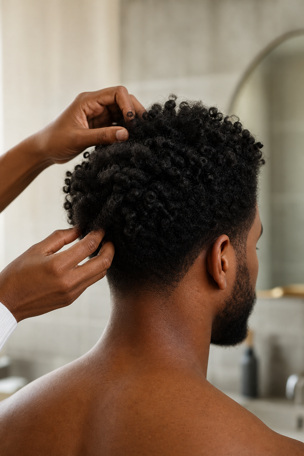 Comment les hommes peuvent coiffer leurs cheveux bouclés