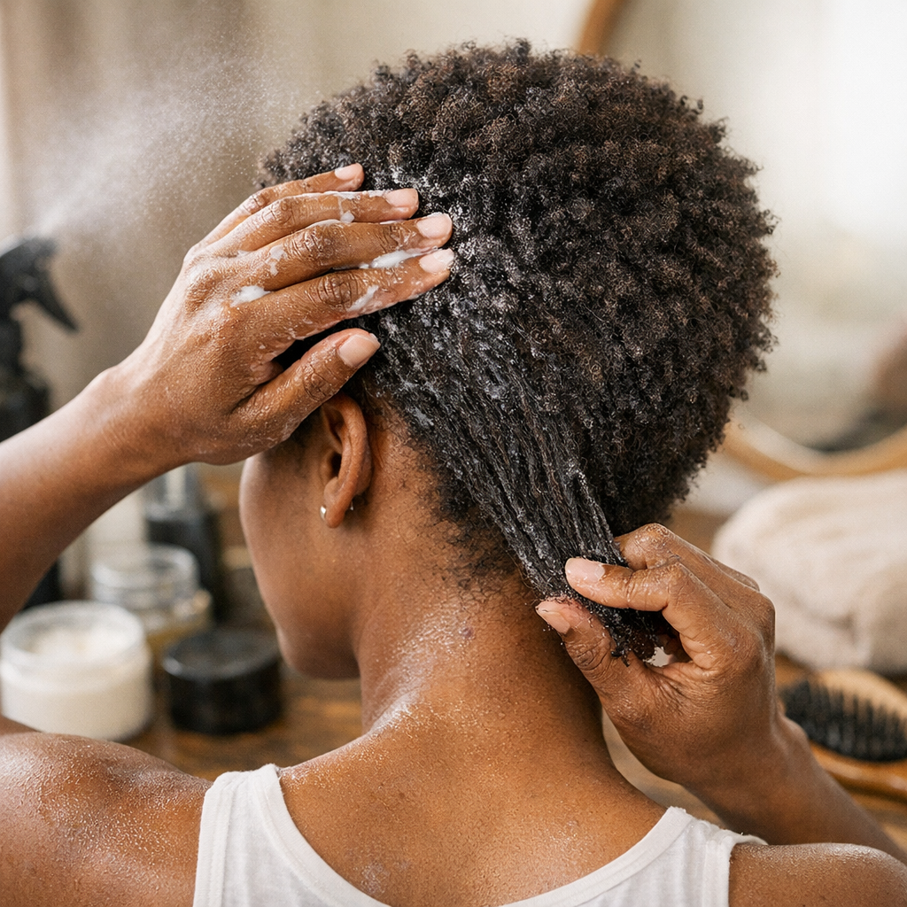 Coiffer les cheveux crépus courts&nbsp;: routine express avant de styliser