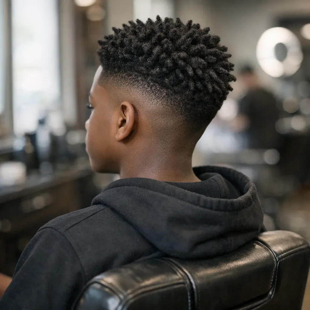 La Coiffure afro pour ado garçon se choisit selon son rythme