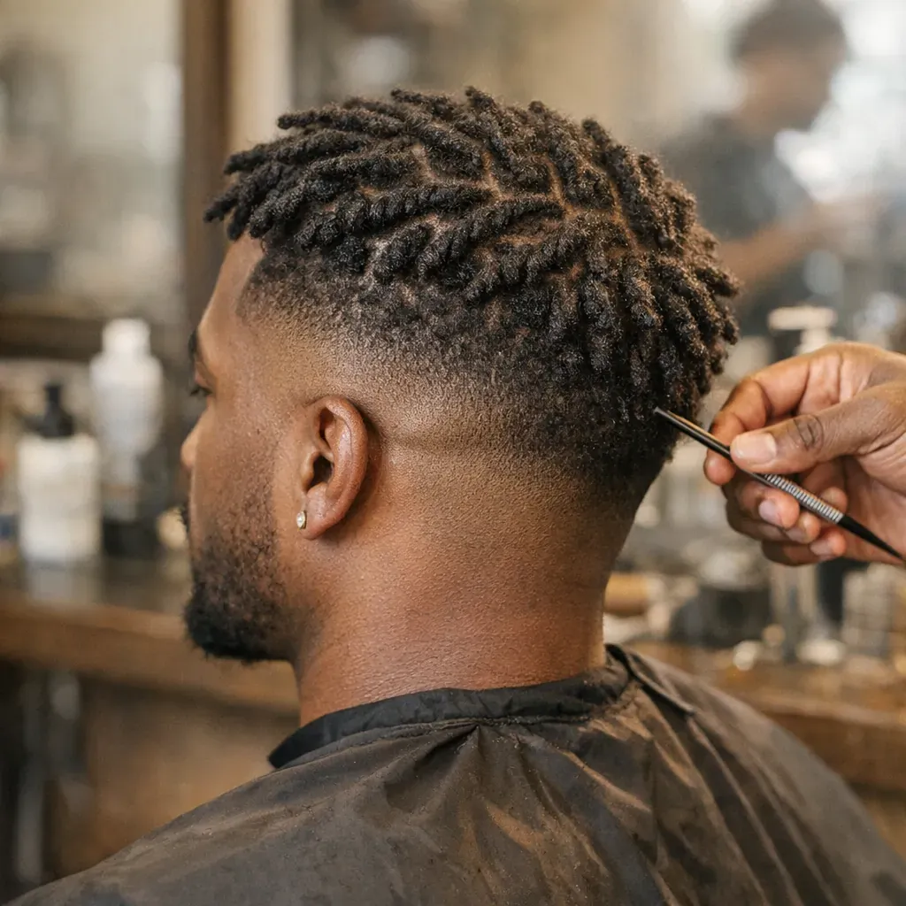 Retwist, départ de locks et dreadlocks courtes avec dégradé : ce qu’il faut savoir