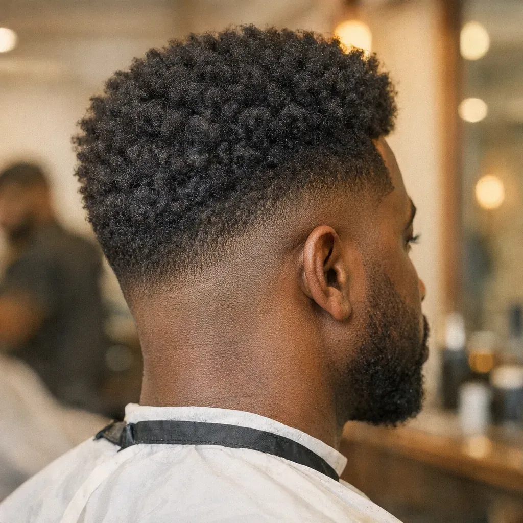 Quelle Coiffure Afro avec Dégradé choisir pour homme ?