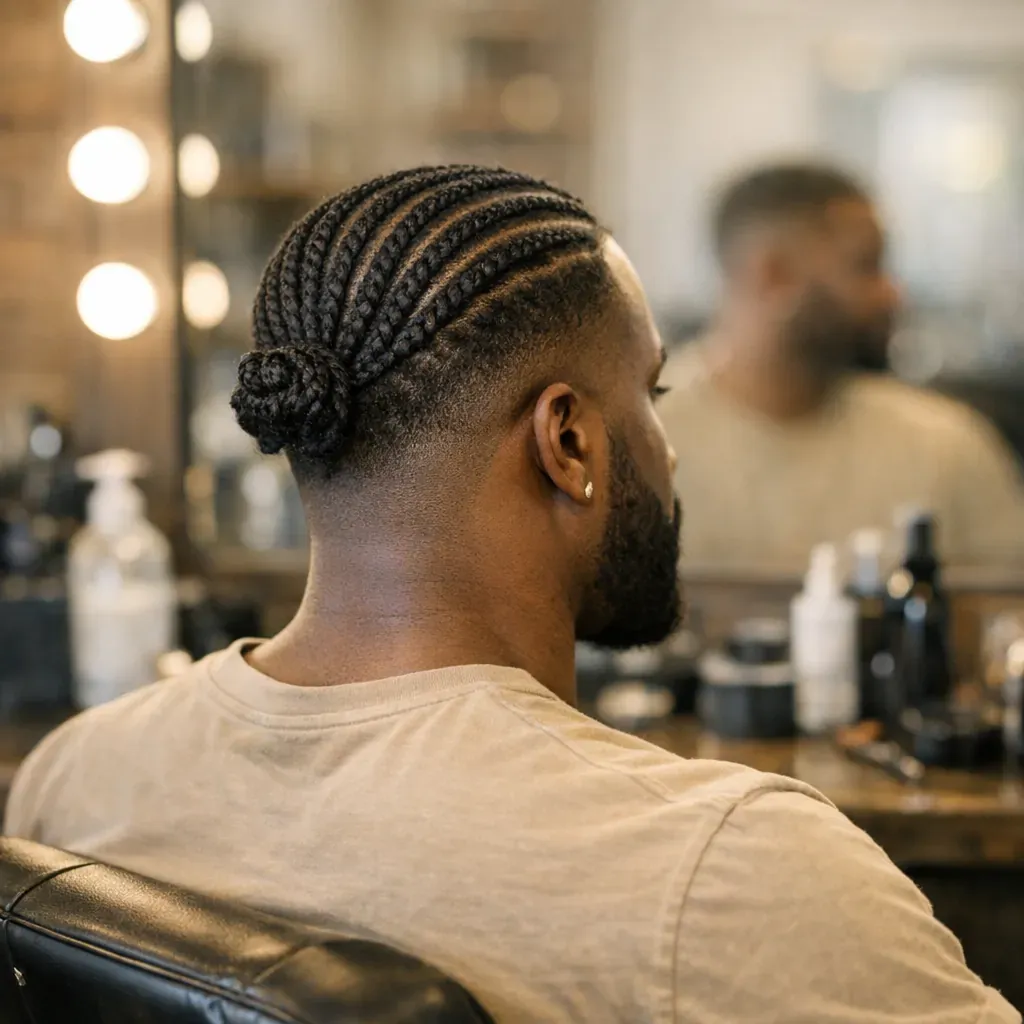 La coiffure afro homme tressée se choisit avec soin