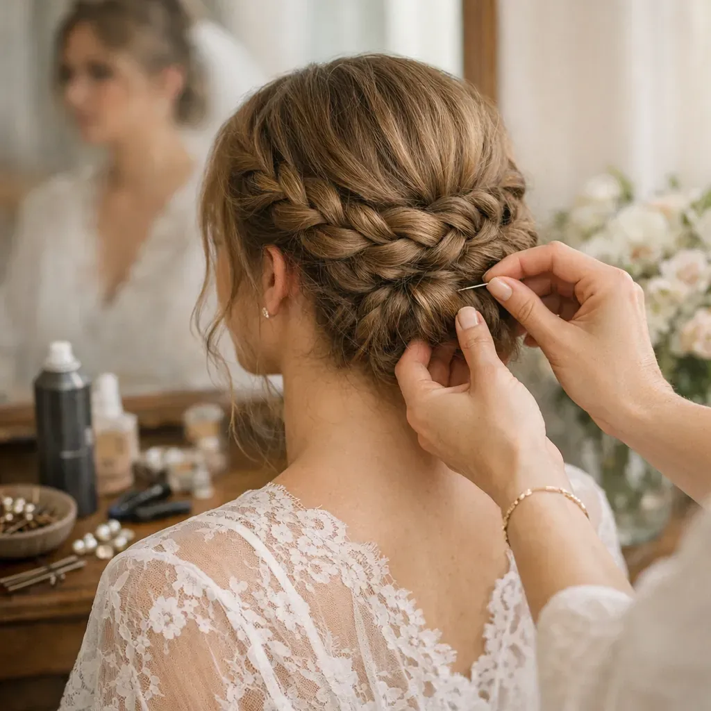 Tuto facile : préparer, tresser et faire tenir la coiffure le jour J