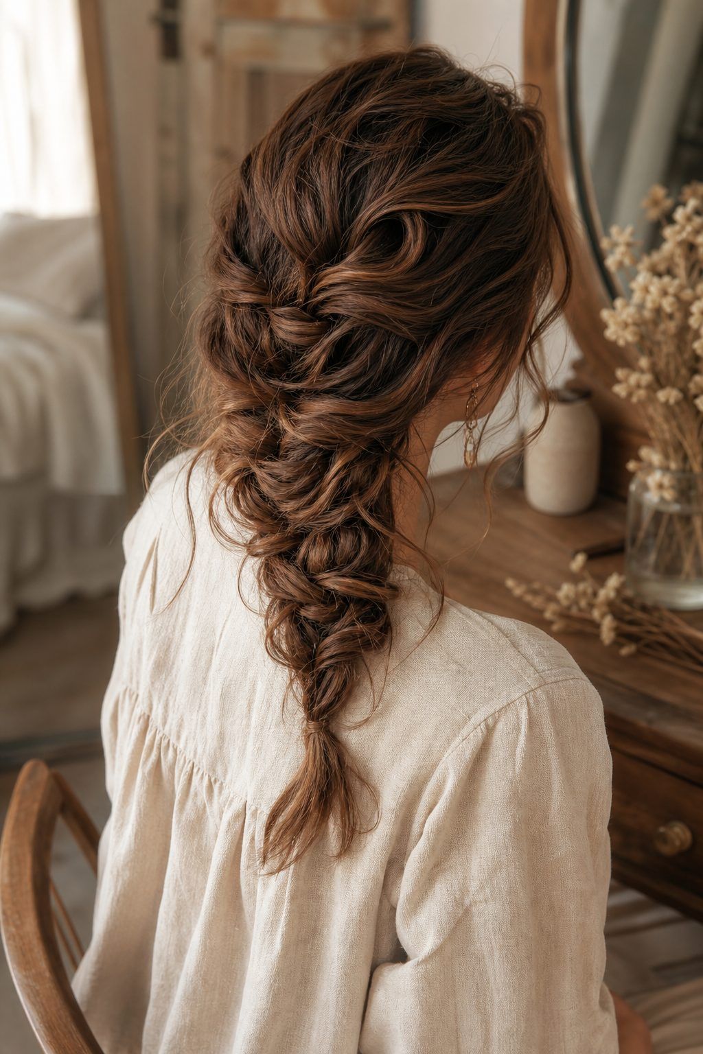 3. Adapter la tresse bohème à la longueur et à la texture des cheveux
