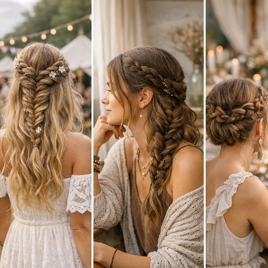 Des tresses bohèmes pour toutes les longueurs et occasions