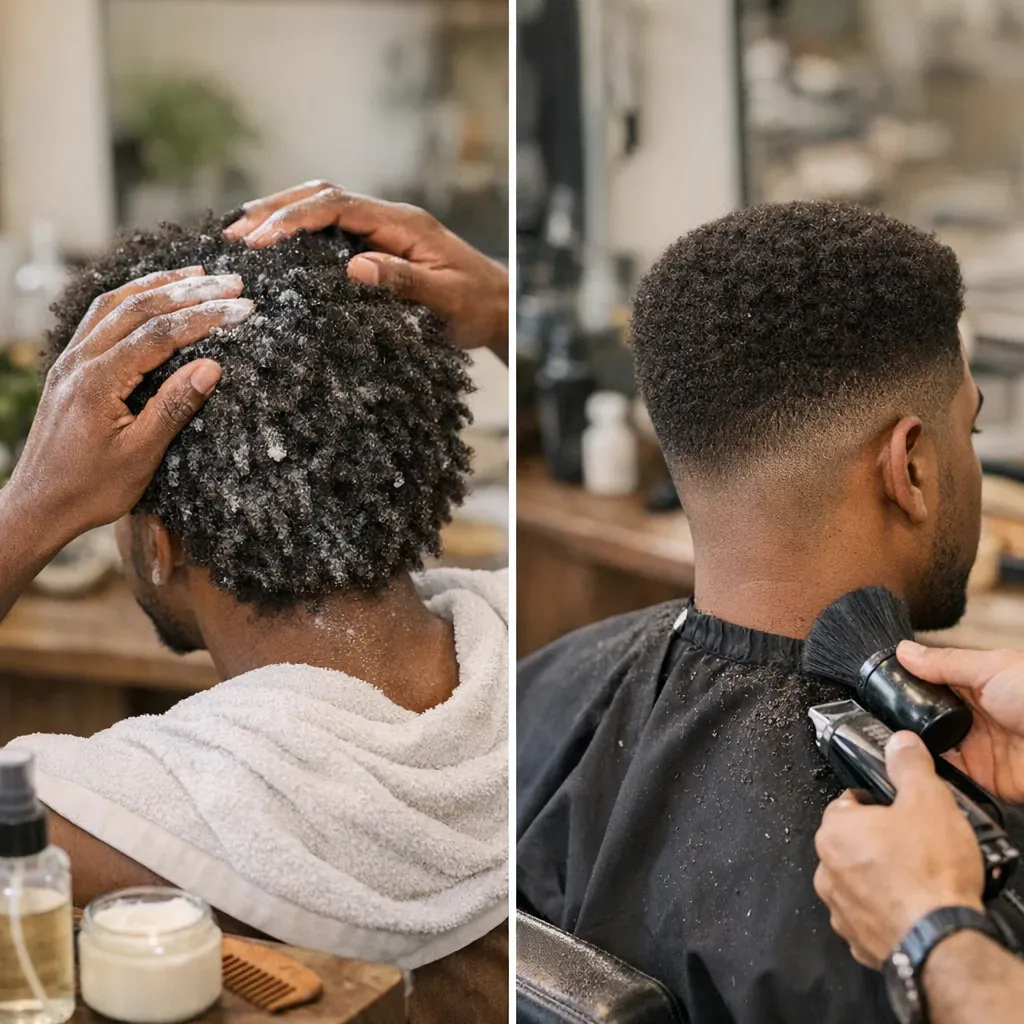 Entretien des cheveux crépus : routine simple avant et après la coupe