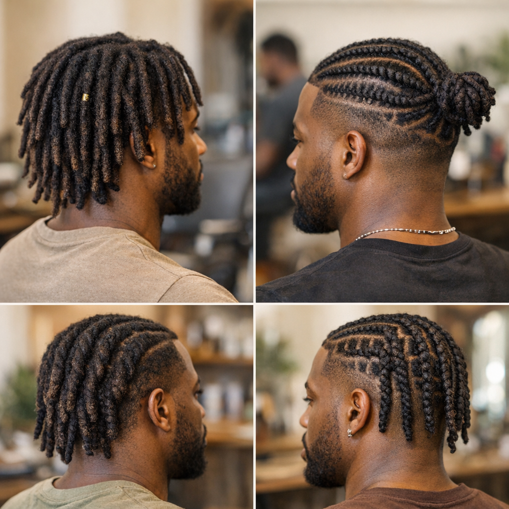 Locks, tresses, nattes collées et twists&nbsp;: styles protecteurs avec mesure