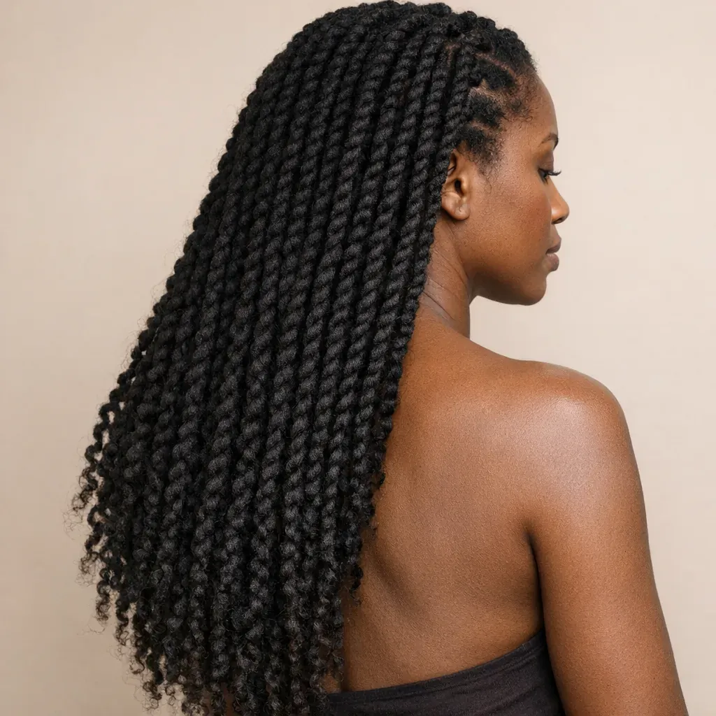 Quelle coiffure pour cheveux crépus longs préserve la longueur ?