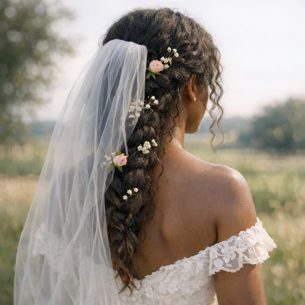La Coiffure de mariage Bohème avec tresse : 15 idées chic