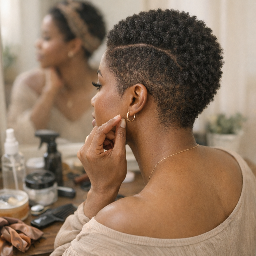 Cheveux courts, afro et coupes faciles : que faire quand on manque de longueur ?