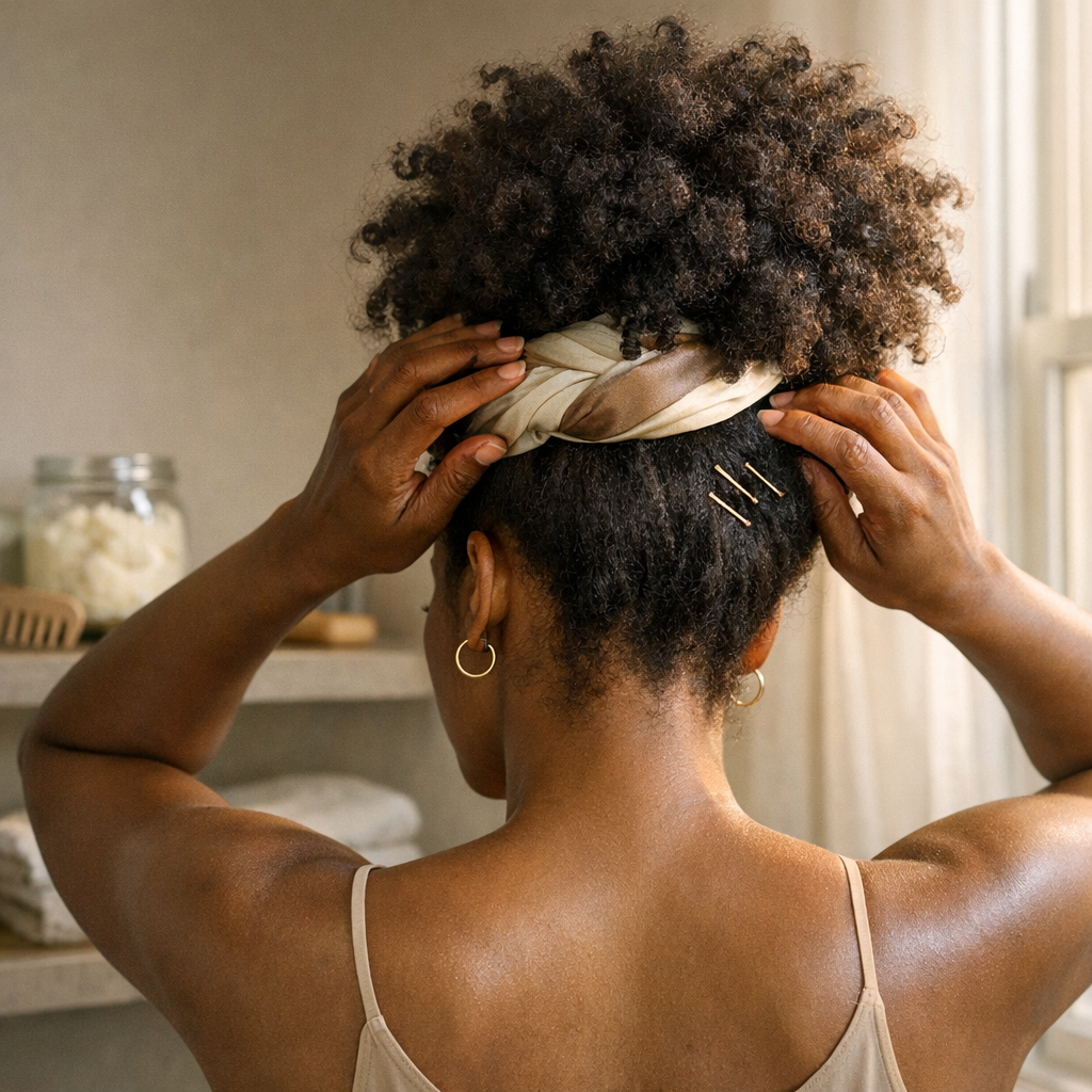 Comment faire une coiffure rapide sur Cheveux Crépus