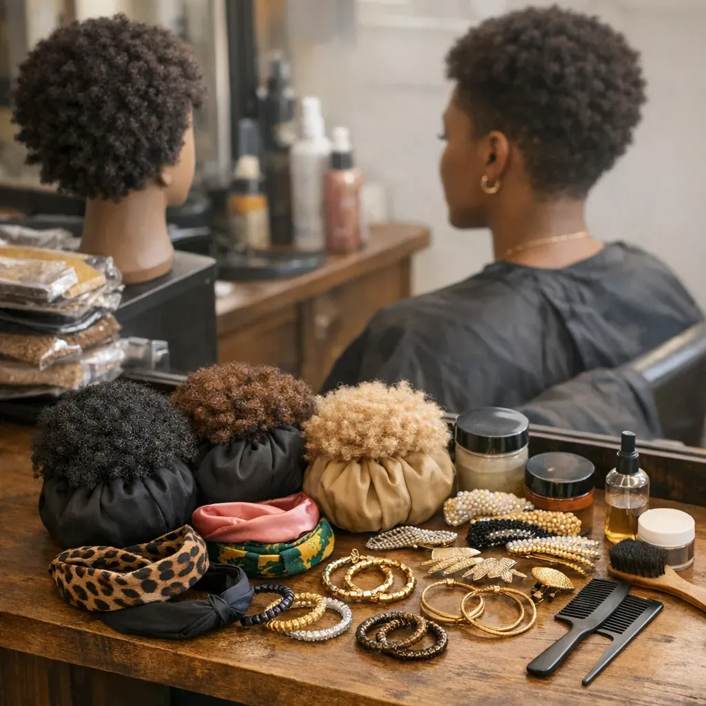 Budget : prix indicatifs des coiffures afro courtes et des accessoires