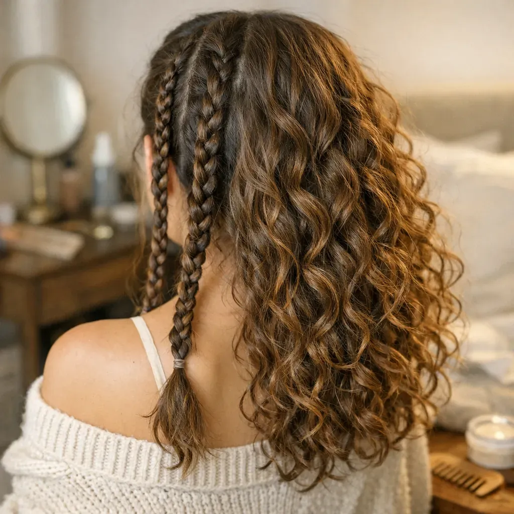 Des tresses pour faire des boucles ou ondulations : méthode douce et limites
