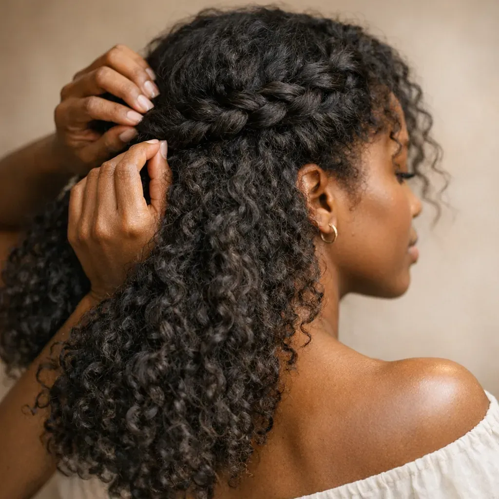 La coiffure Tresse pour Cheveux Bouclés se décline en 12 idées