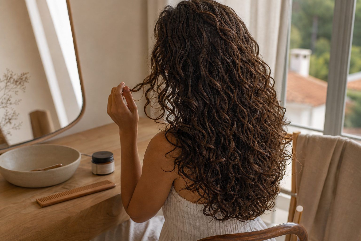 Les coupes pour cheveux longs bouclés qui facilitent la coiffure