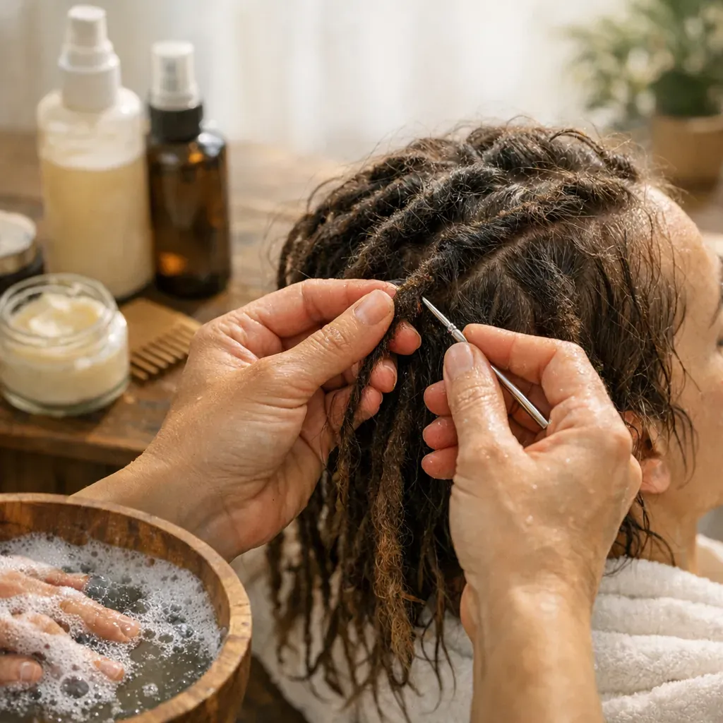 Aider les dreadlocks à se fixer&nbsp;: lavage, produits et patience