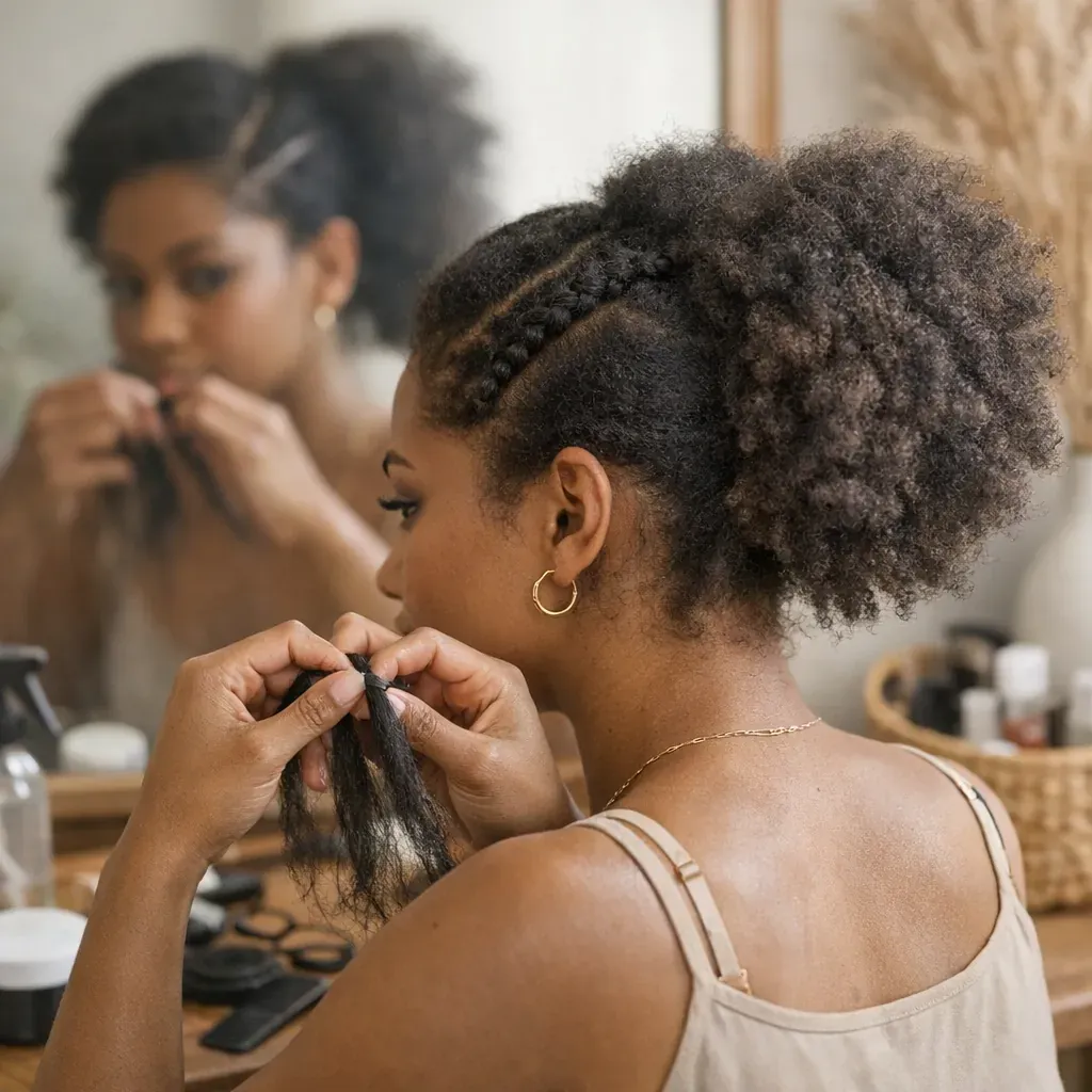 Comment faire une tresse africaine soi-même : préparation en 6 étapes