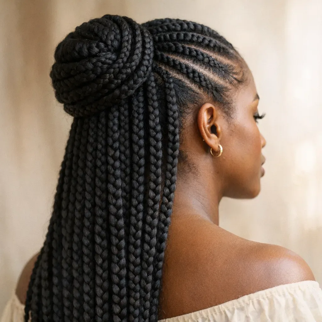 Quelle coupe afro femme tressée choisir selon ses cheveux ?