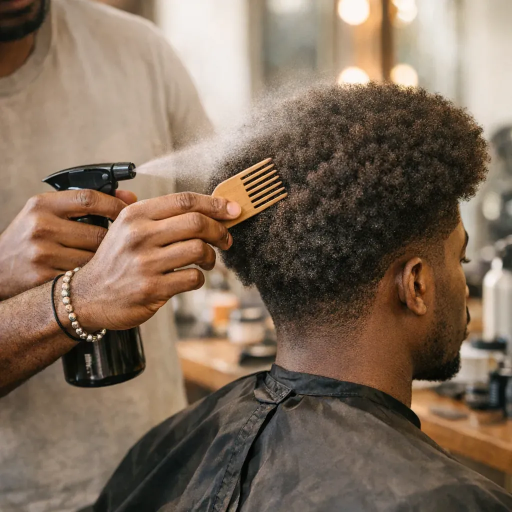 Comment faire une coupe afro homme sans abîmer la fibre ?