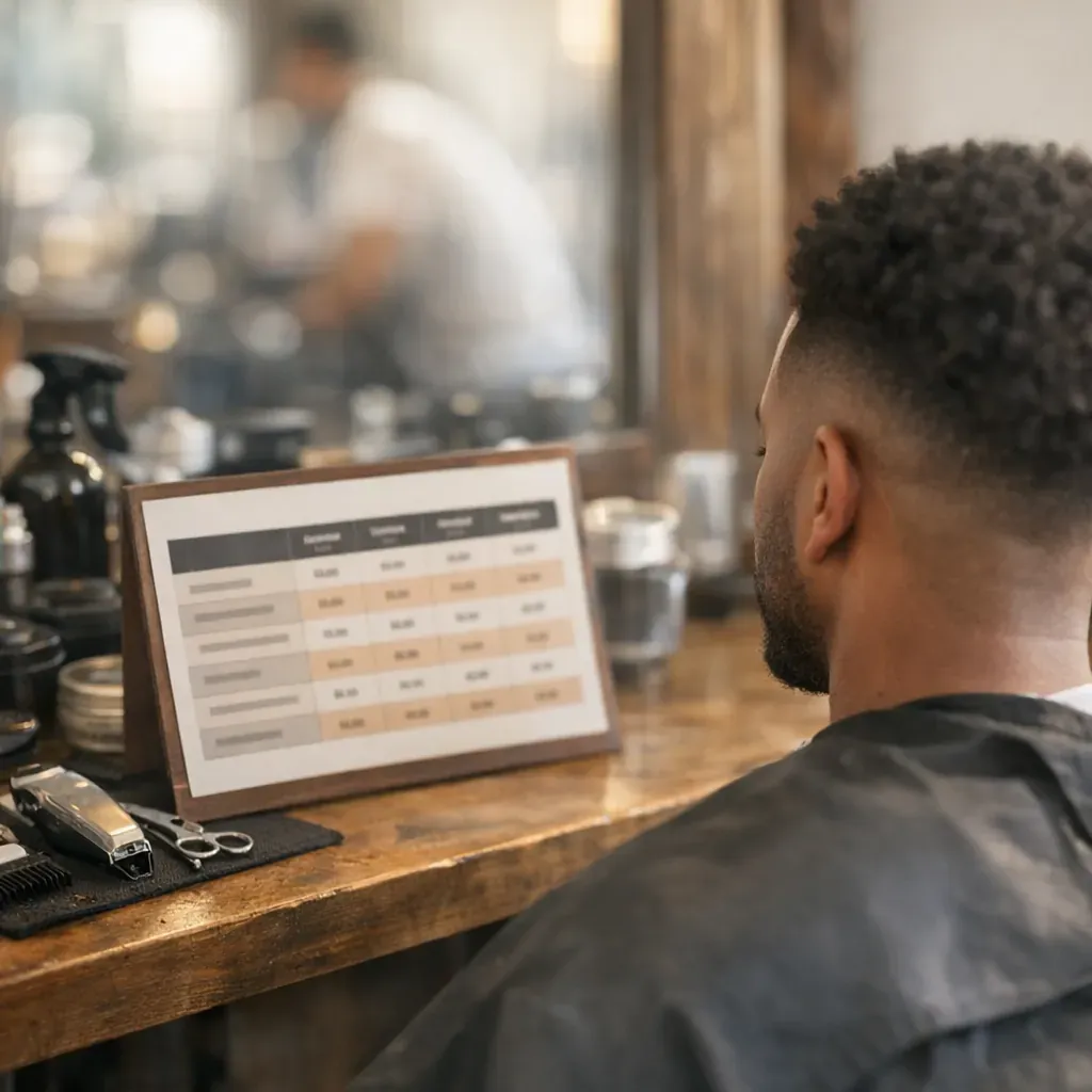 Prix d’une coupe afro homme dégradé&nbsp;: tableau comparatif des prestations