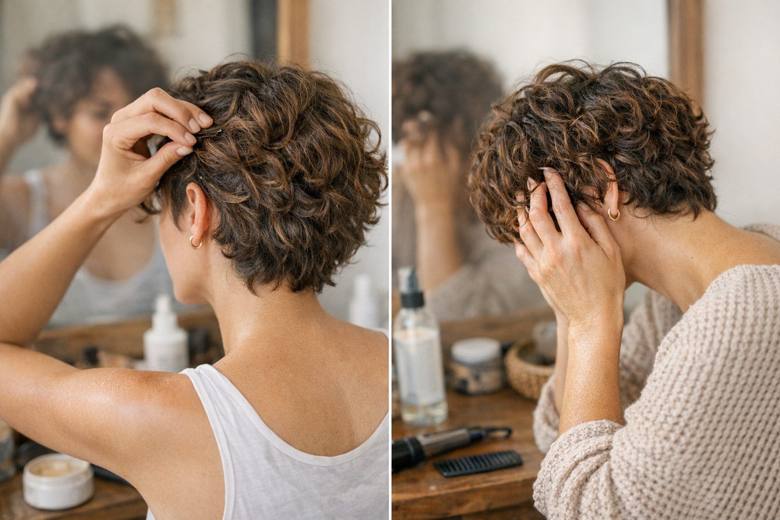 Comment coiffer des cheveux courts et bouclés au quotidien&nbsp; ?