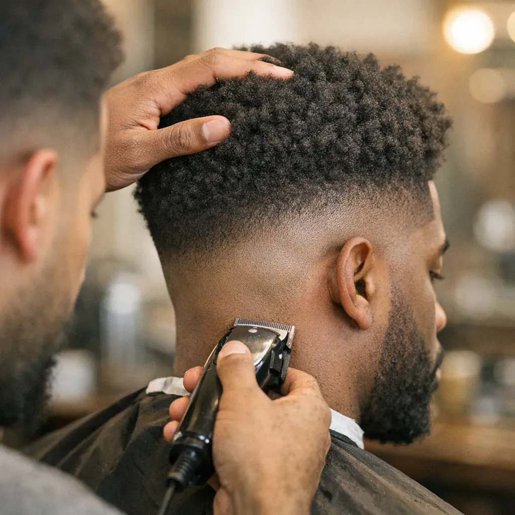 Comment faire un dégradé bas ou à blanc sur cheveux crépus&nbsp;?