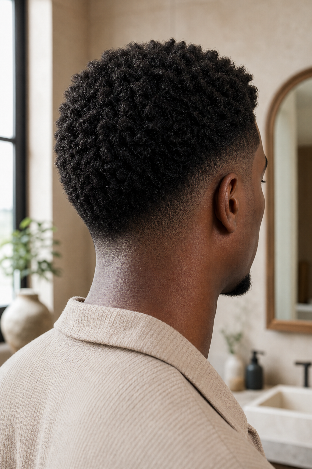Quel dégradé homme choisir pour des cheveux bouclés ?