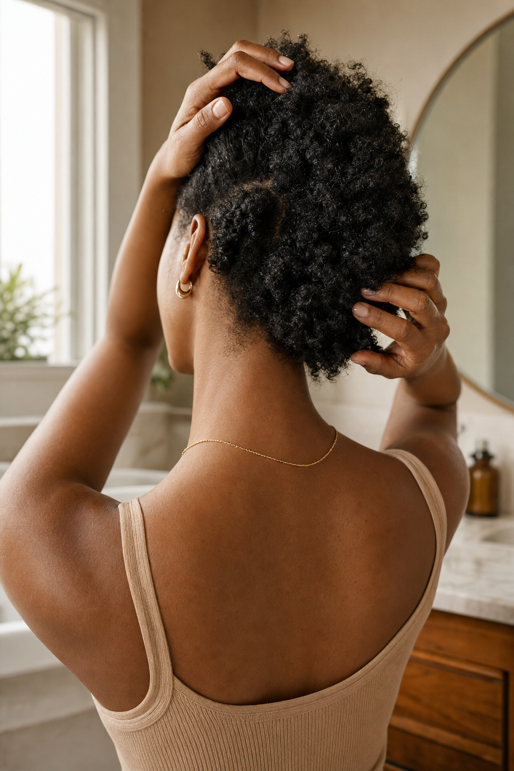Pourquoi la pousse des cheveux courts évolue par étapes