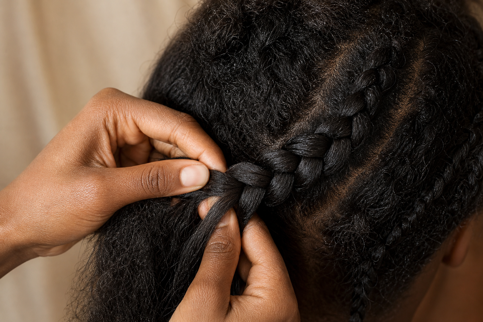 Voici comment faire une tresse sans tirer sur les longueurs
