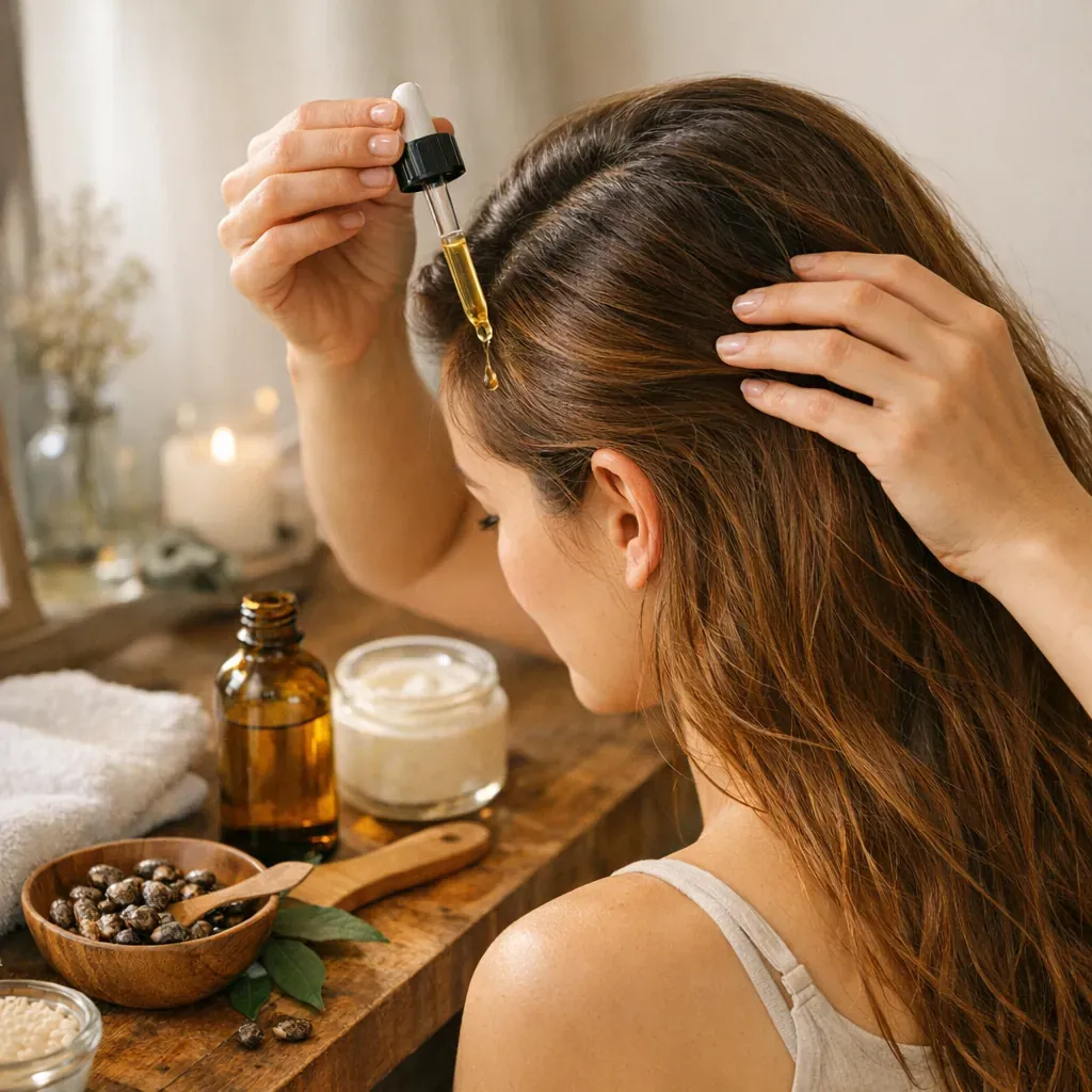 Comment utiliser l’huile de ricin pour faire pousser les cheveux sans les alourdir