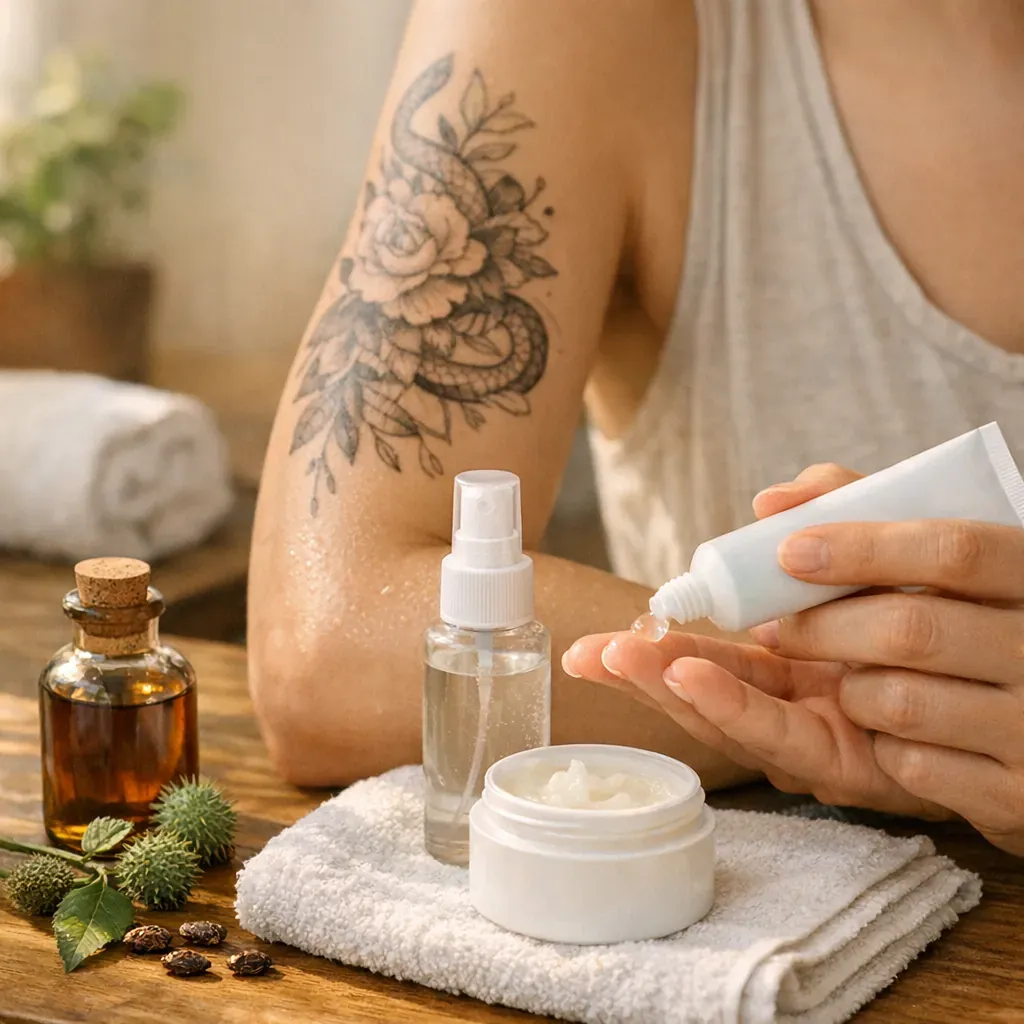 Crème Tattoo, Hydrabalm ou spray&nbsp;: choisir un soin hydratant sans surcharger la peau