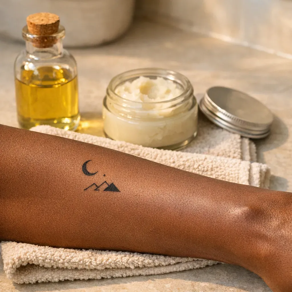L’huile de Ricin convient-elle à un tatouage récent ?