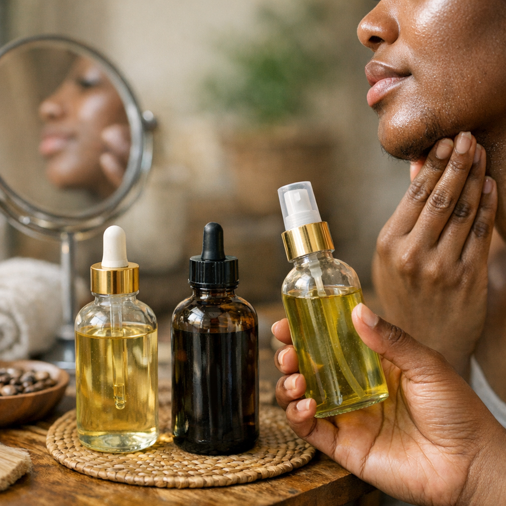 Choisir son huile de ricin&nbsp;: classique, noire ou mélange pour peau noire