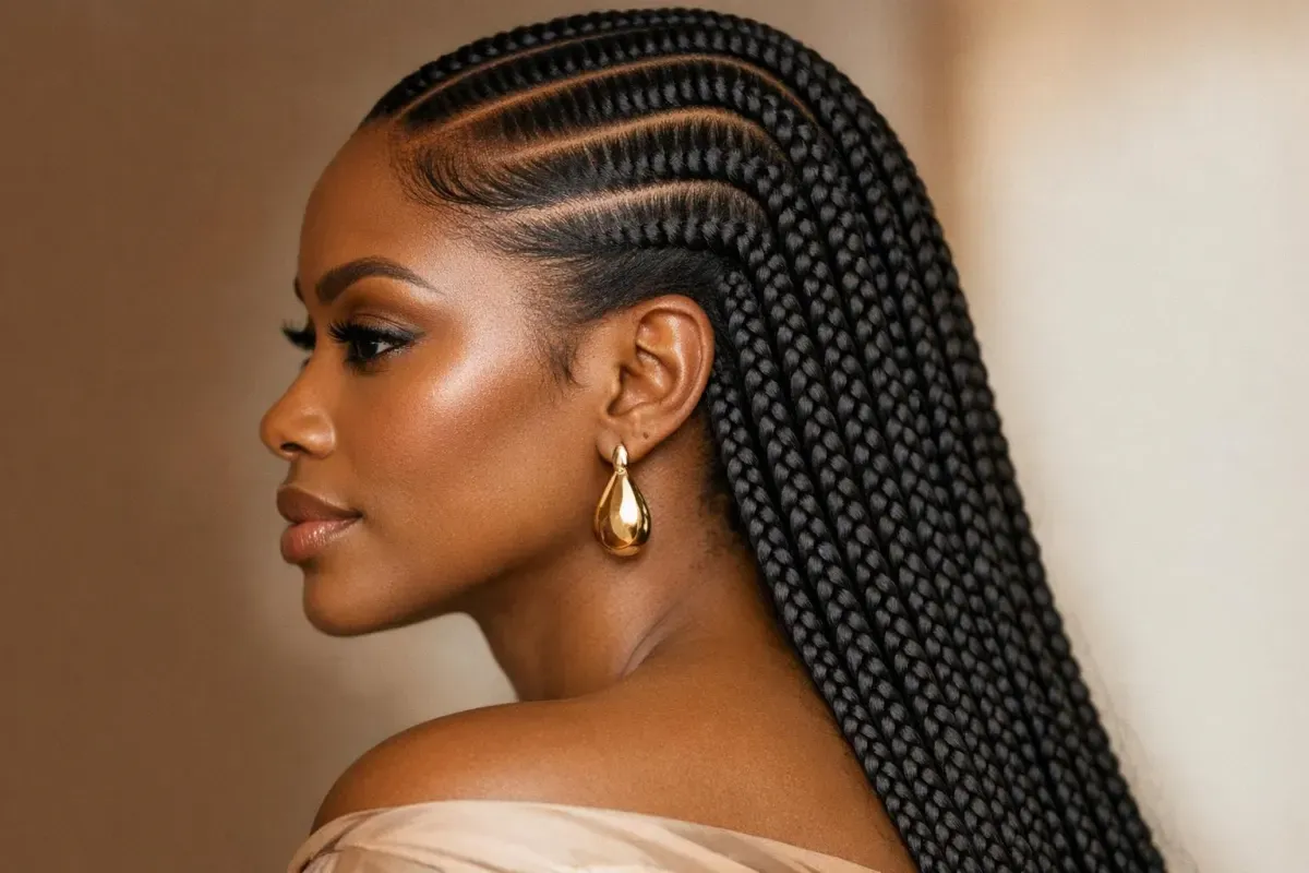 Knotless braids : la différence avec les box braids