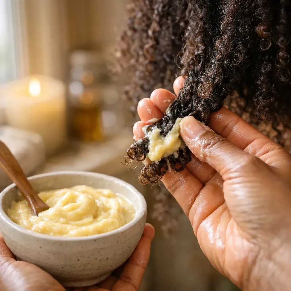 Le Masque cheveux à la banane et à l’œuf : recette et bienfaits