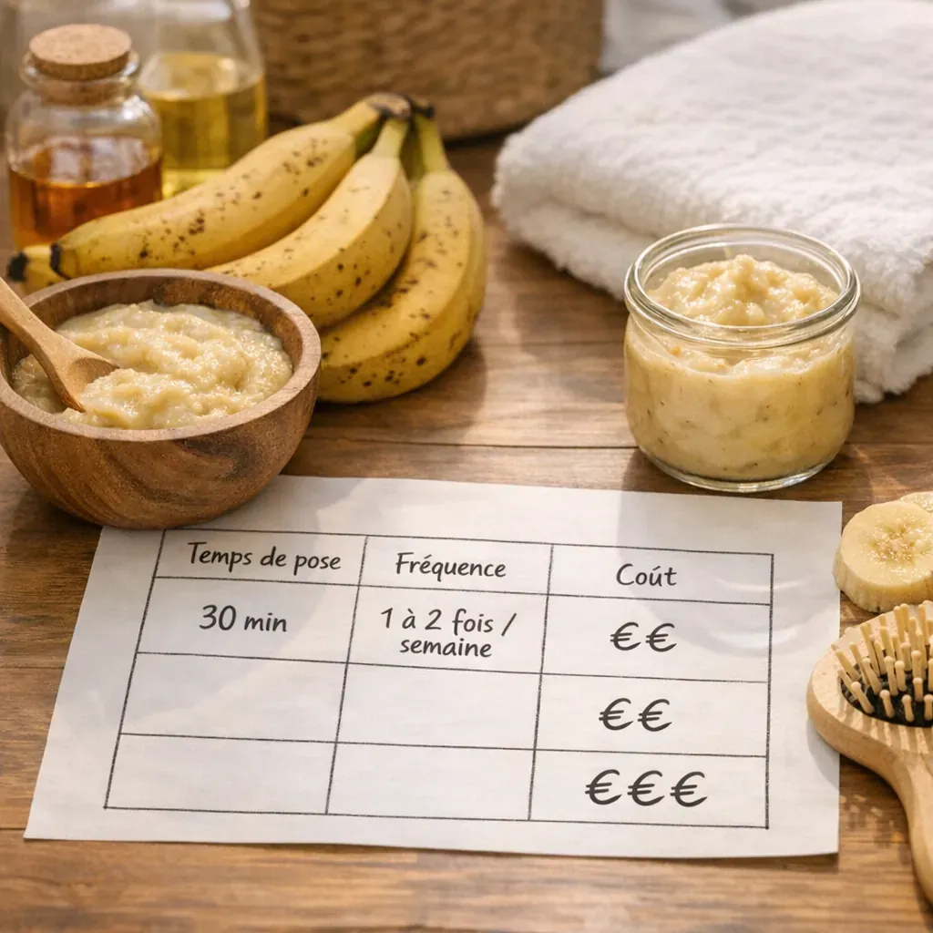 4. Temps de pose, fréquence et coût&nbsp;: le tableau pour doser sans excès