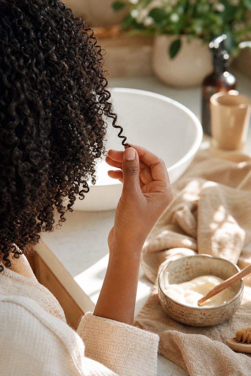 Cheveux secs, bouclés ou crépus&nbsp;: évaluer le résultat plutôt que suivre une promesse