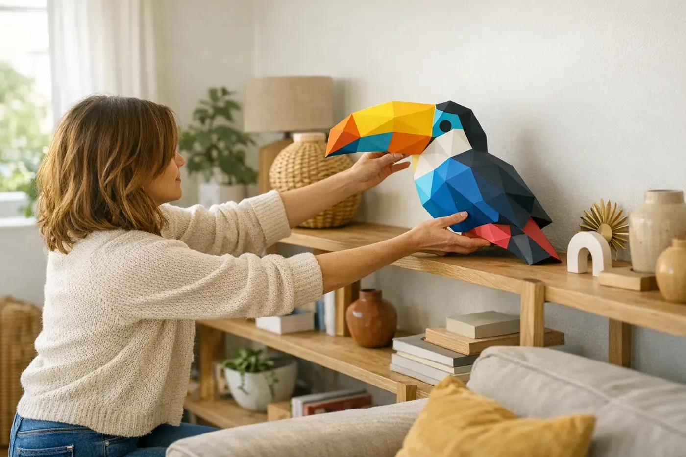 Papercraft 3D : une pause déco et bien-être
