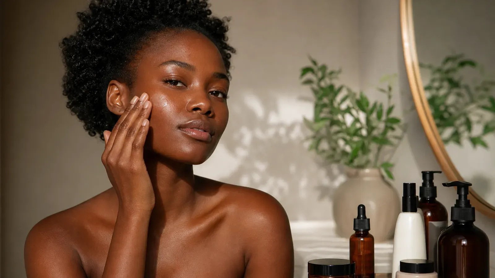 Peau noire : construire une routine de soin visage adaptée