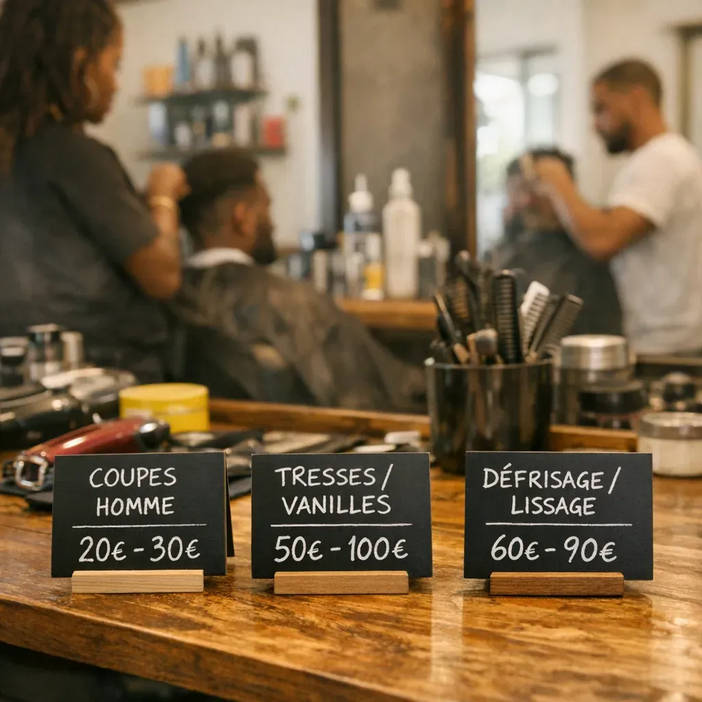 3. Prix d’un salon de coiffure afro ou barbier à Angers&nbsp;: les fourchettes à comparer