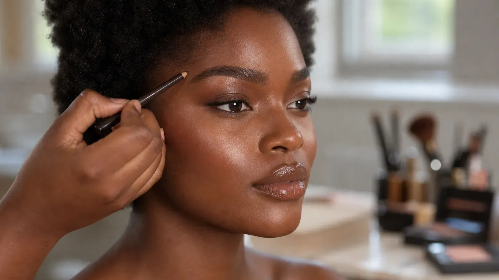 Sourcils peau noire : quelle teinte de crayon et quelle technique