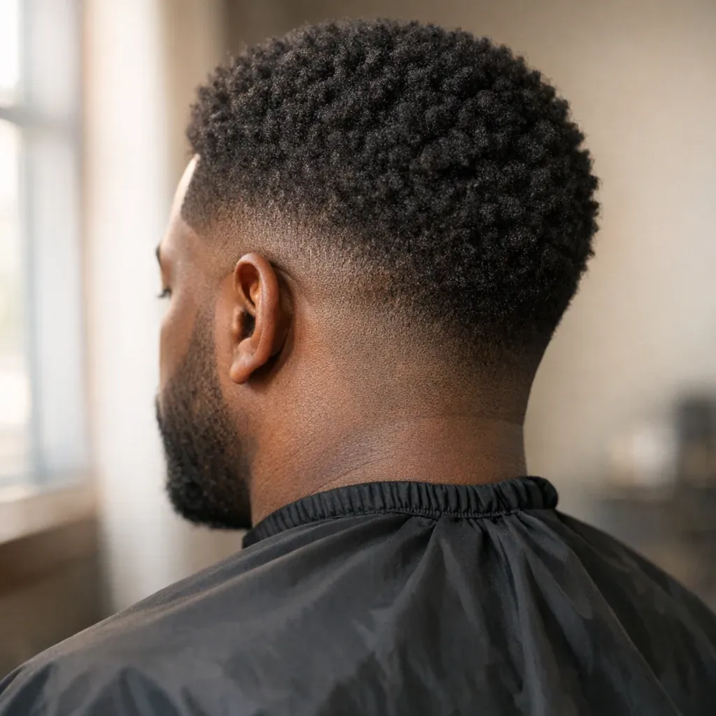 Le Taper sur cheveux Afro courts affine la coupe sans l’effacer
