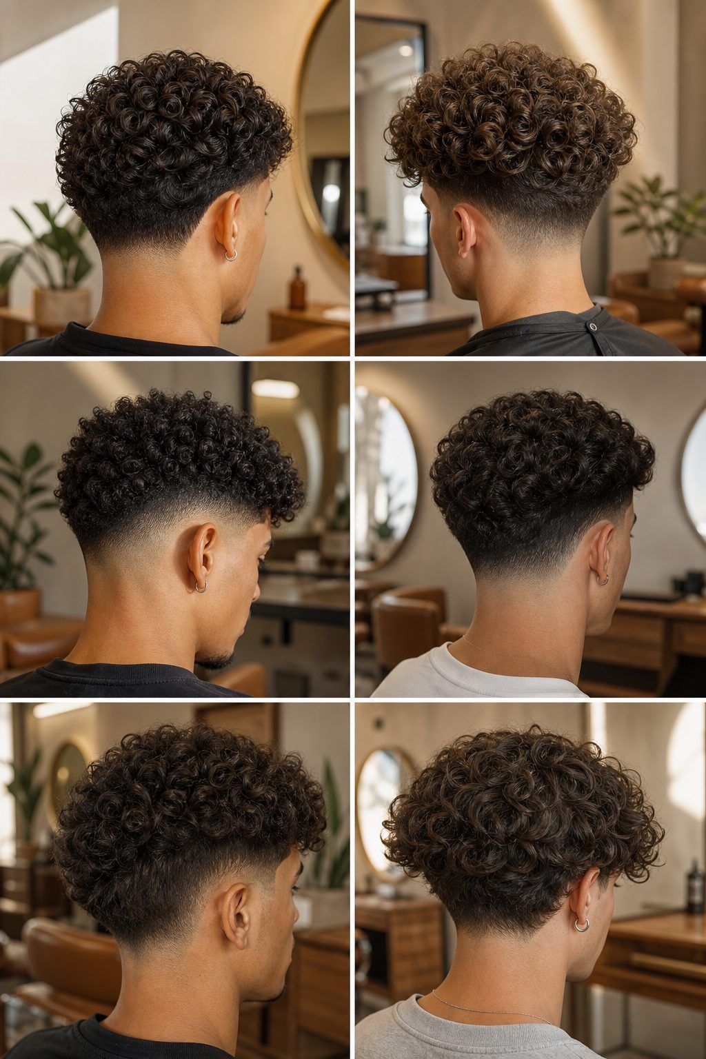 6 idées de styles taper pour mettre les boucles en valeur