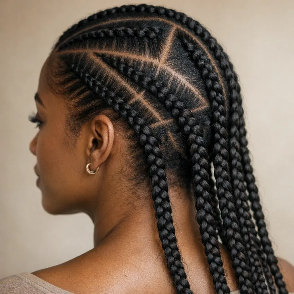 Le trait en Coiffure Afro inspire 15 styles à essayer