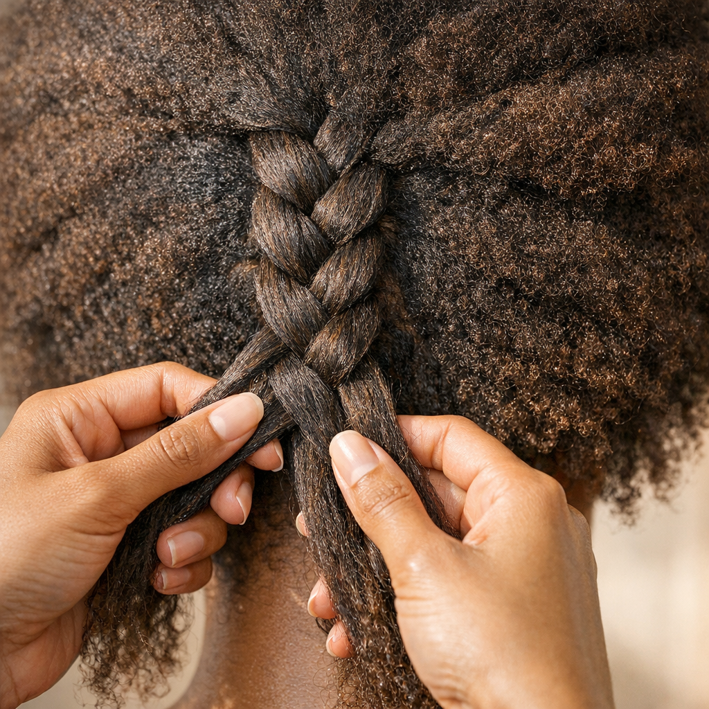 Comment réussir une Tresse 4 branches sans se perdre