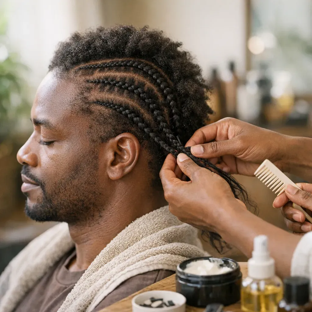 Préparer et faire tenir ses tresses sur cheveux crépus sans traction excessive