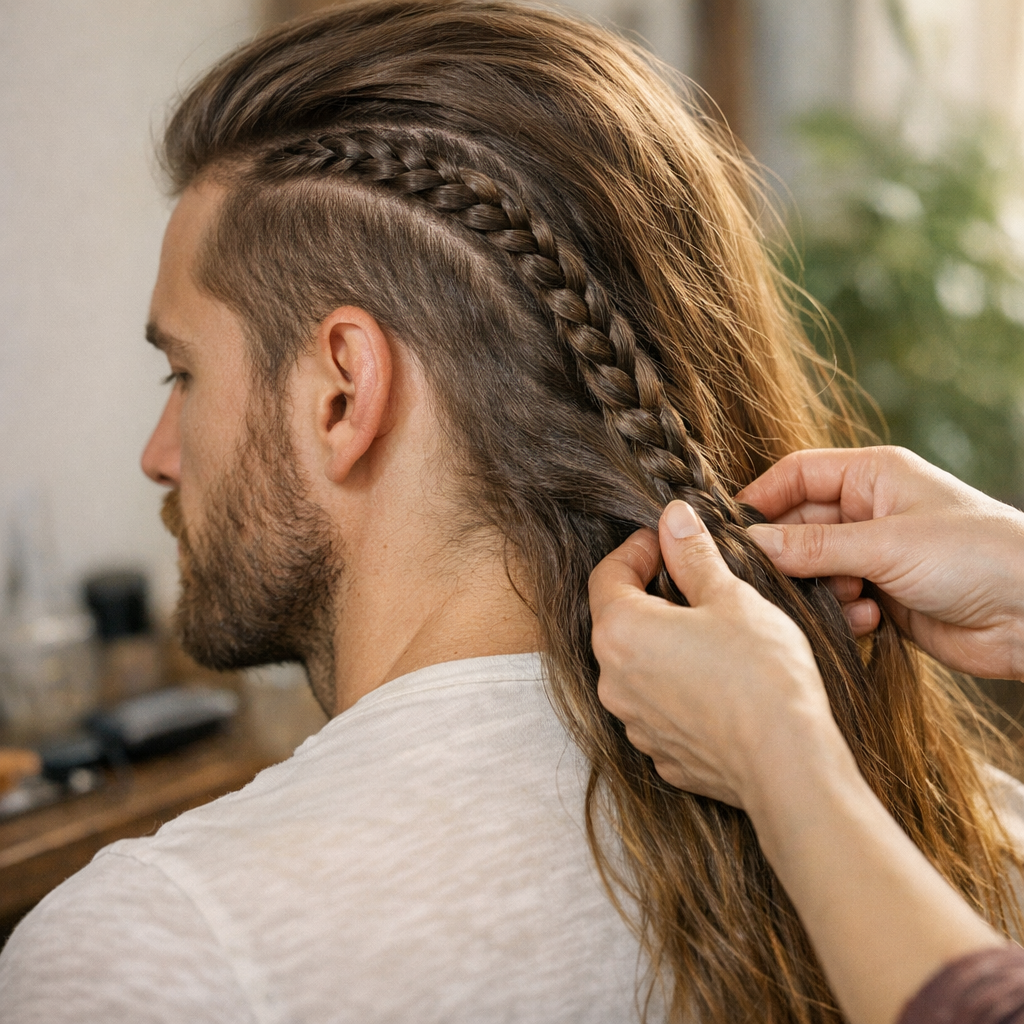 Tresse collée, tresse plaquée côté ou Viking : comment les réaliser sans abîmer les cheveux ?